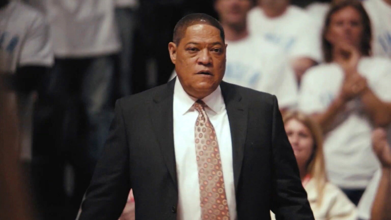 Laurence Fishburne as Doc Rivers on the basketball court in 'Clipped'