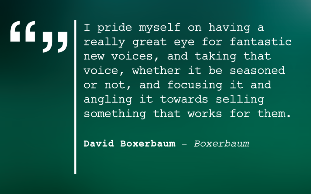 David Boxerbaum on the Business of Screenwriting