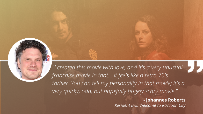 Write On with 'Resident Evil: Welcome to Raccoon City' Writer-Director Johannes Roberts