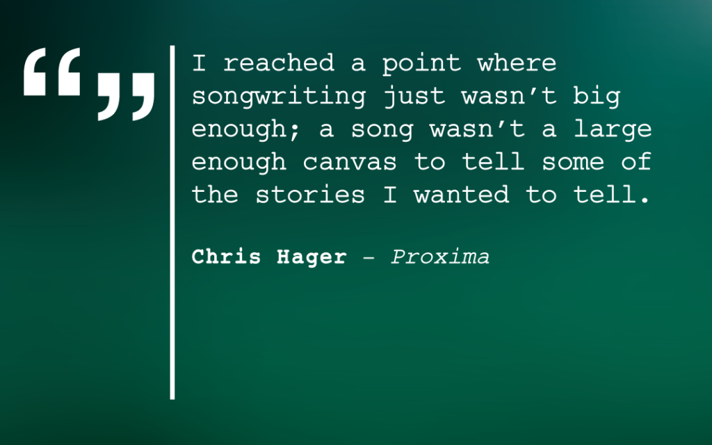 Chris Hager, writer of 