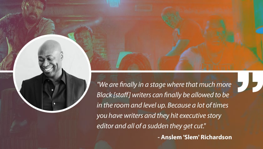 Write On with 'The Boys' Writer Anslem 'Slem' Richardson