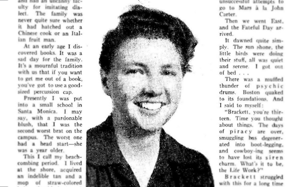 Screenwriting Role Models: Leigh Brackett