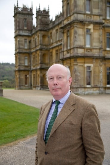 Downton Abbey’s writer, Julian Fellowes, says he’s not a control freak when it comes to writing