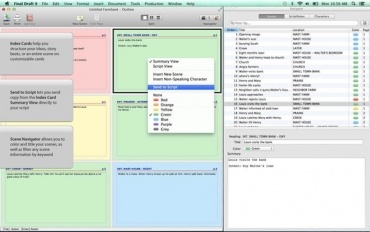 Final Draft 9 Gains New Navigator, Mavericks Compatibility, Retina Ready